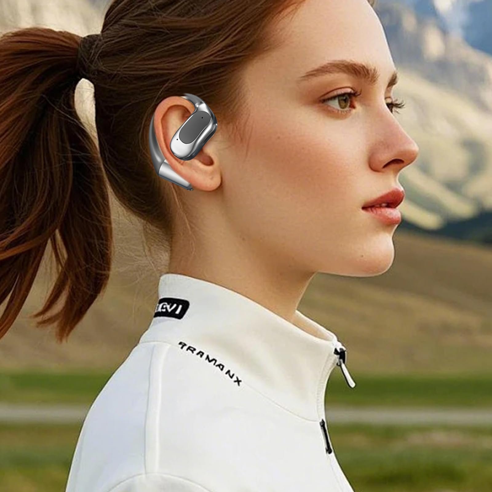 Наушники-переводчики AI Bluetooth 5.4 с сенсорным экраном, 144 языка, HiFi звук, LED индикатор уровня заряда батареи, фото №3