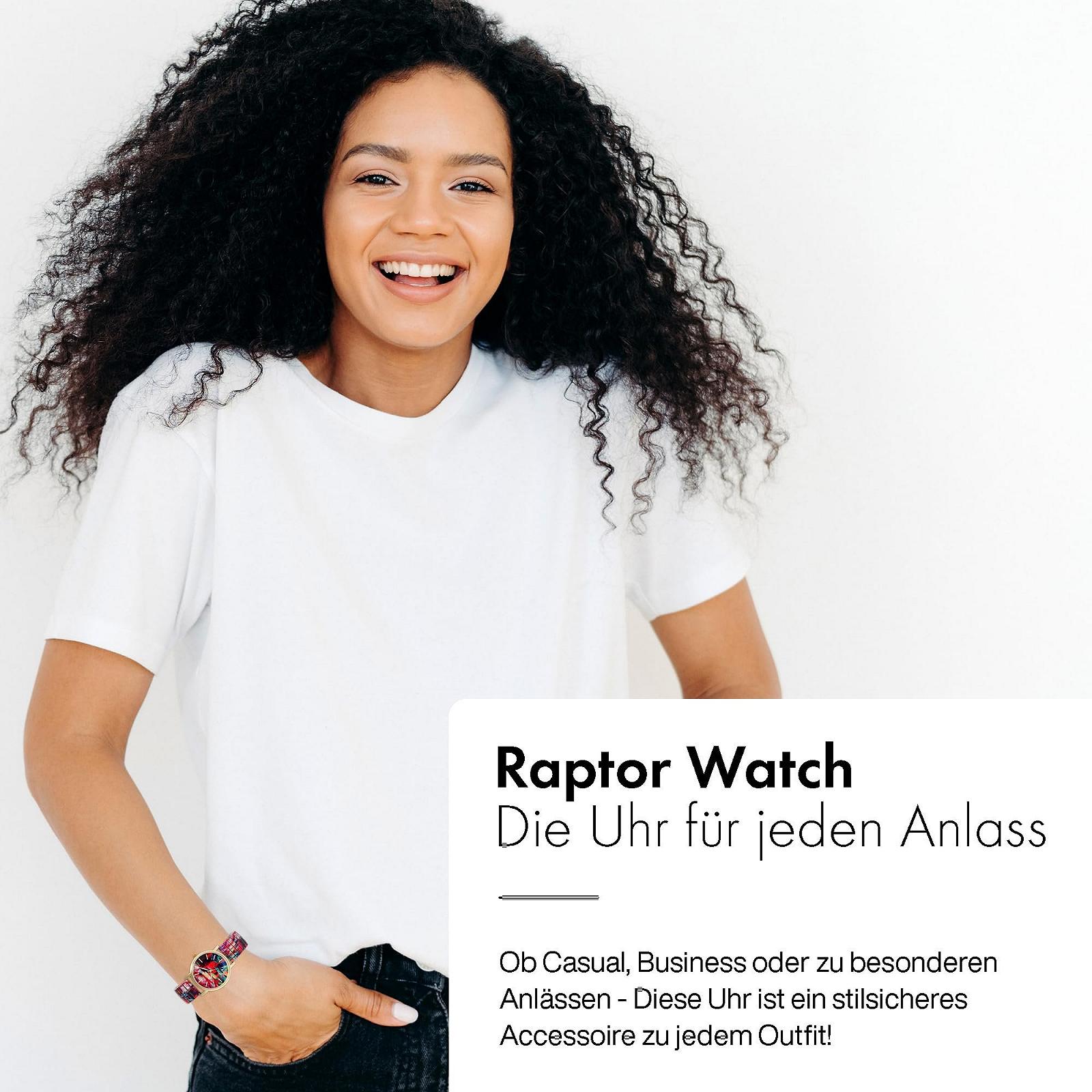 Женские часы Кварцевые Аналоговые Raptor Colorful Edition RA10205, разноцветный, фото №5