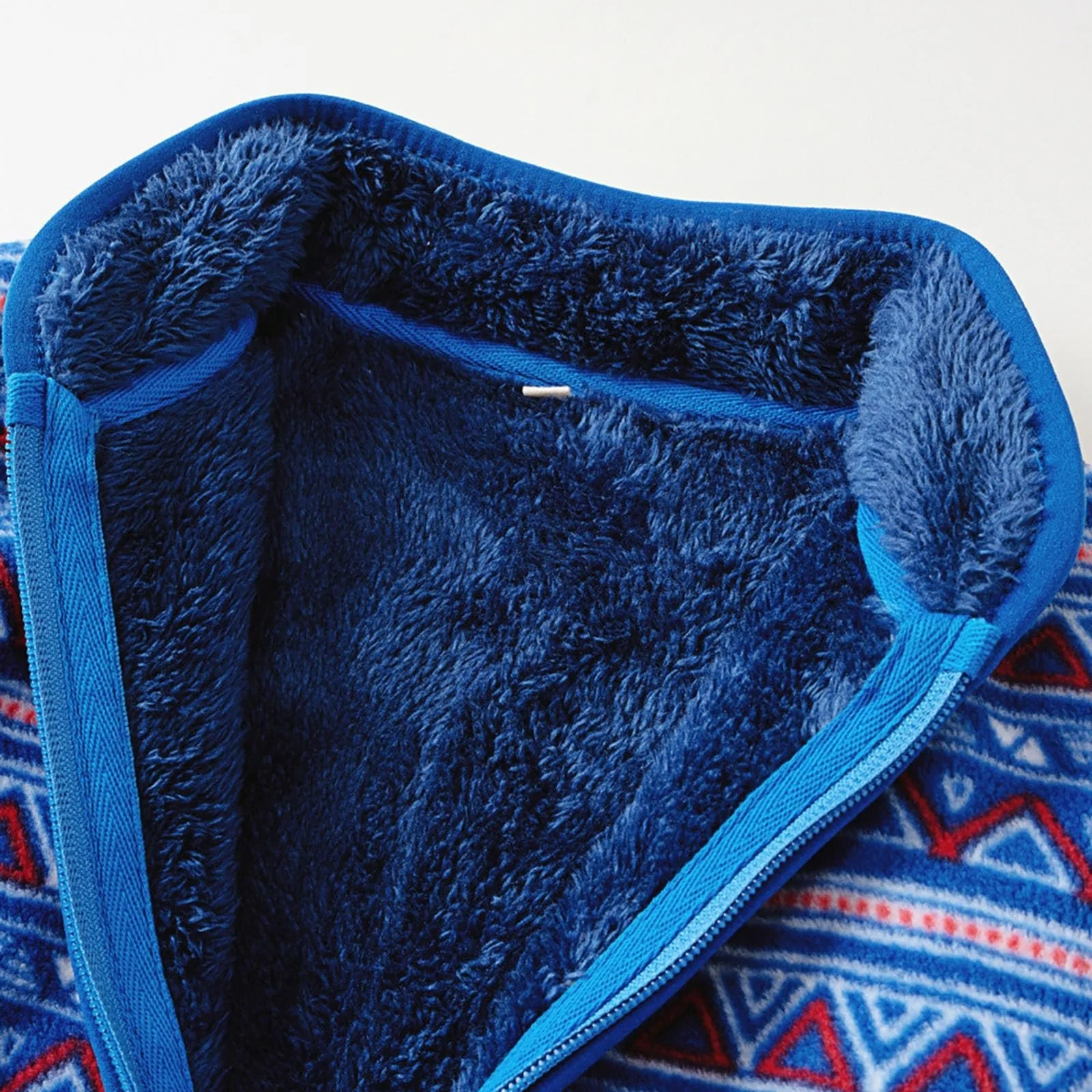 Унісекс Флісова Куртка для Дітей з Геометричним Дизайном, фото №5