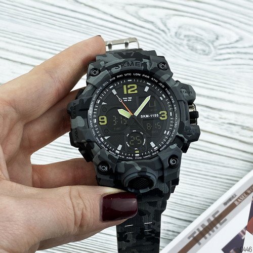 Годинник Skmei 1155B Military Gray, фото №2