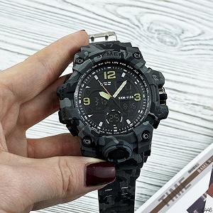 Годинник Skmei 1155B Military Gray synthetic.ua - Фото 1