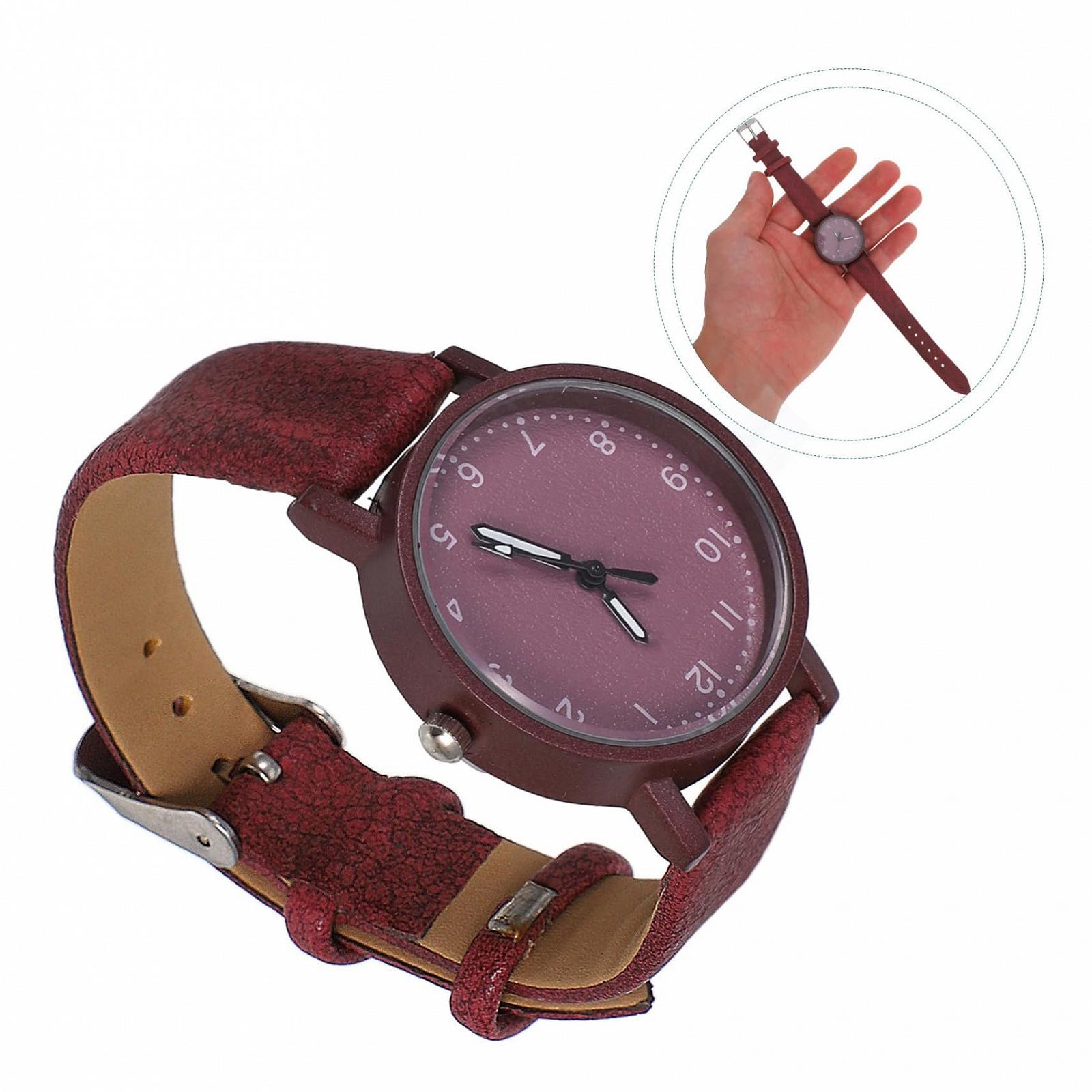 Женские наручные часы Healvian Modern, красные кварцевые часы для студенток и женщин, простые часы для подарка на день рождения с точным отображением времени, фото №8 Женские наручные часы Healvian Modern, красные кварцевые часы для студенток и женщин, простые часы для подарка на день рождения с точным отображением времени, фото №8