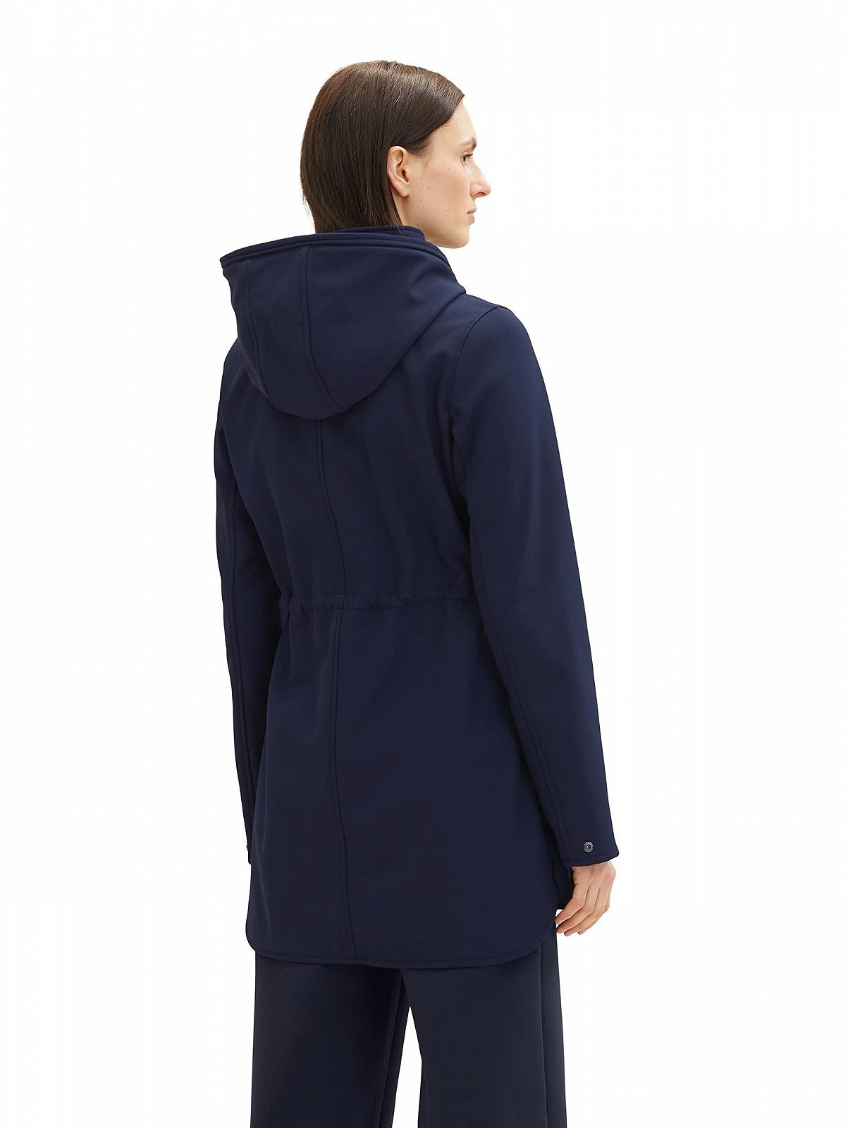 Жіноче пальто софтшелл TOM TAILOR з капюшоном, фото №2