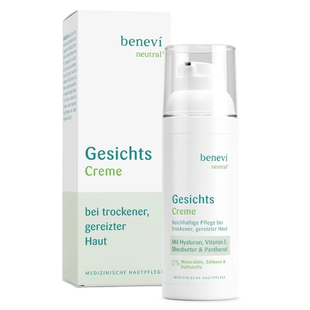 Крем для обличчя benevi Face Cream Rich Care 2 x 50 мл, фото №2 Крем для обличчя benevi Face Cream Rich Care 2 x 50 мл, фото №2