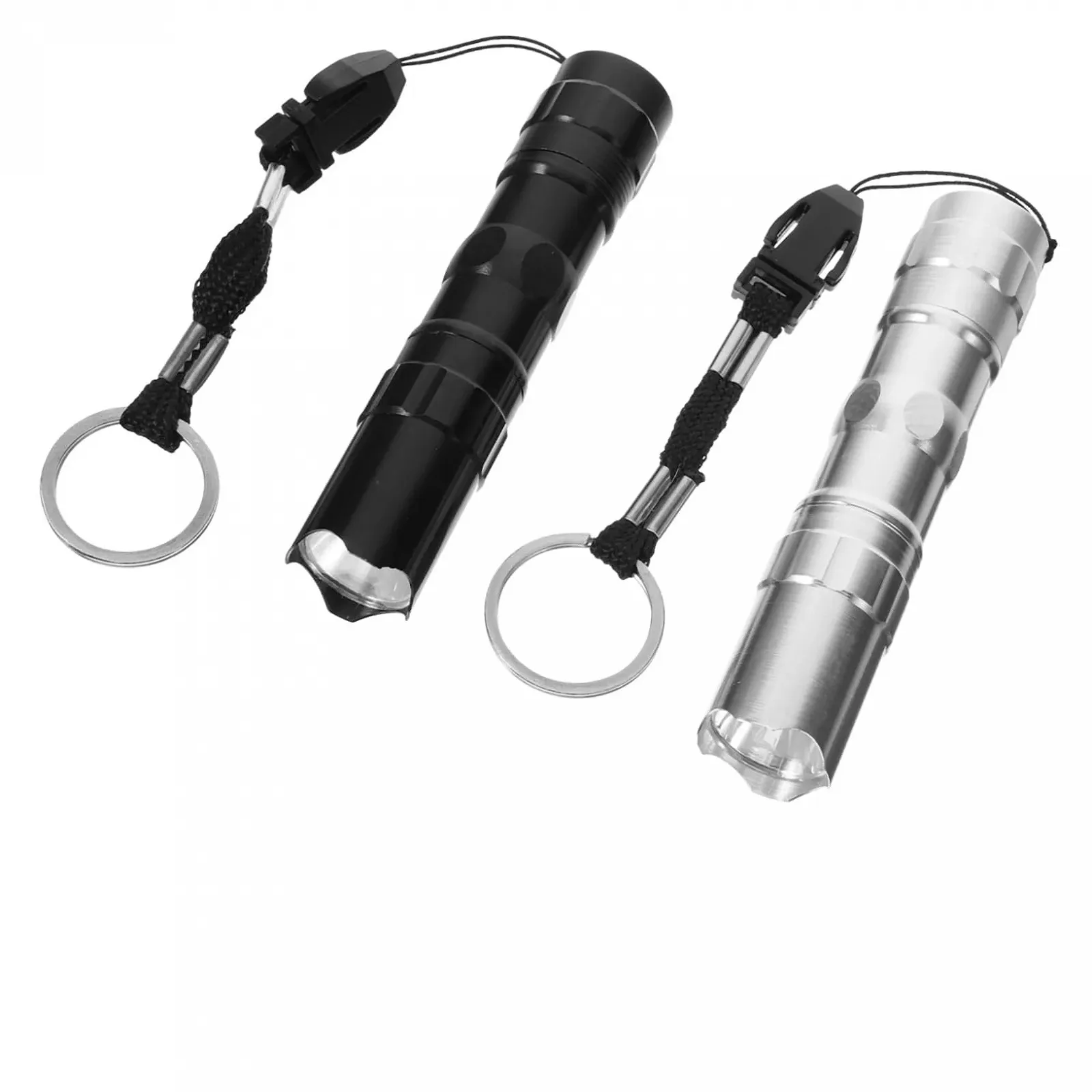 Набір 2 міні-ліхтариків Ultra Bright Emergency Camping Маленький LED Чорний, фото №4