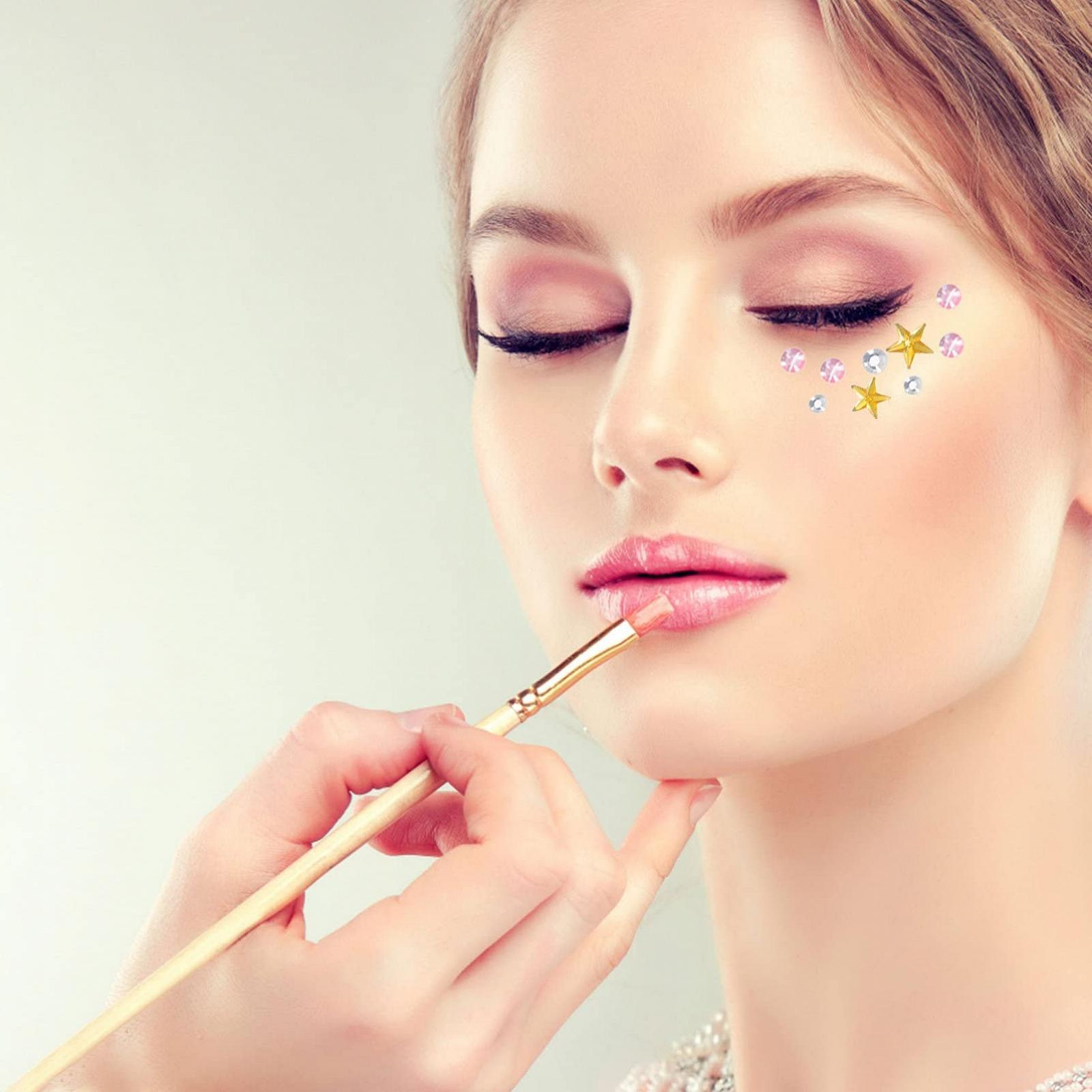 Наклейки для нігтів Tofficu Стрази Кристали, фото №5