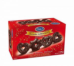Пряники в черном шоколаде ONLY Schoko Lebkuchen 500г Пряники в черном шоколаде ONLY Schoko Lebkuchen 500г