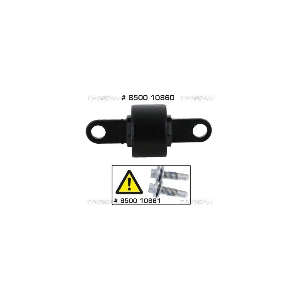 Опора важеля TRISCAN 8500 10860 для FORD VOLVO, задній міст зовні знизу, фото №1