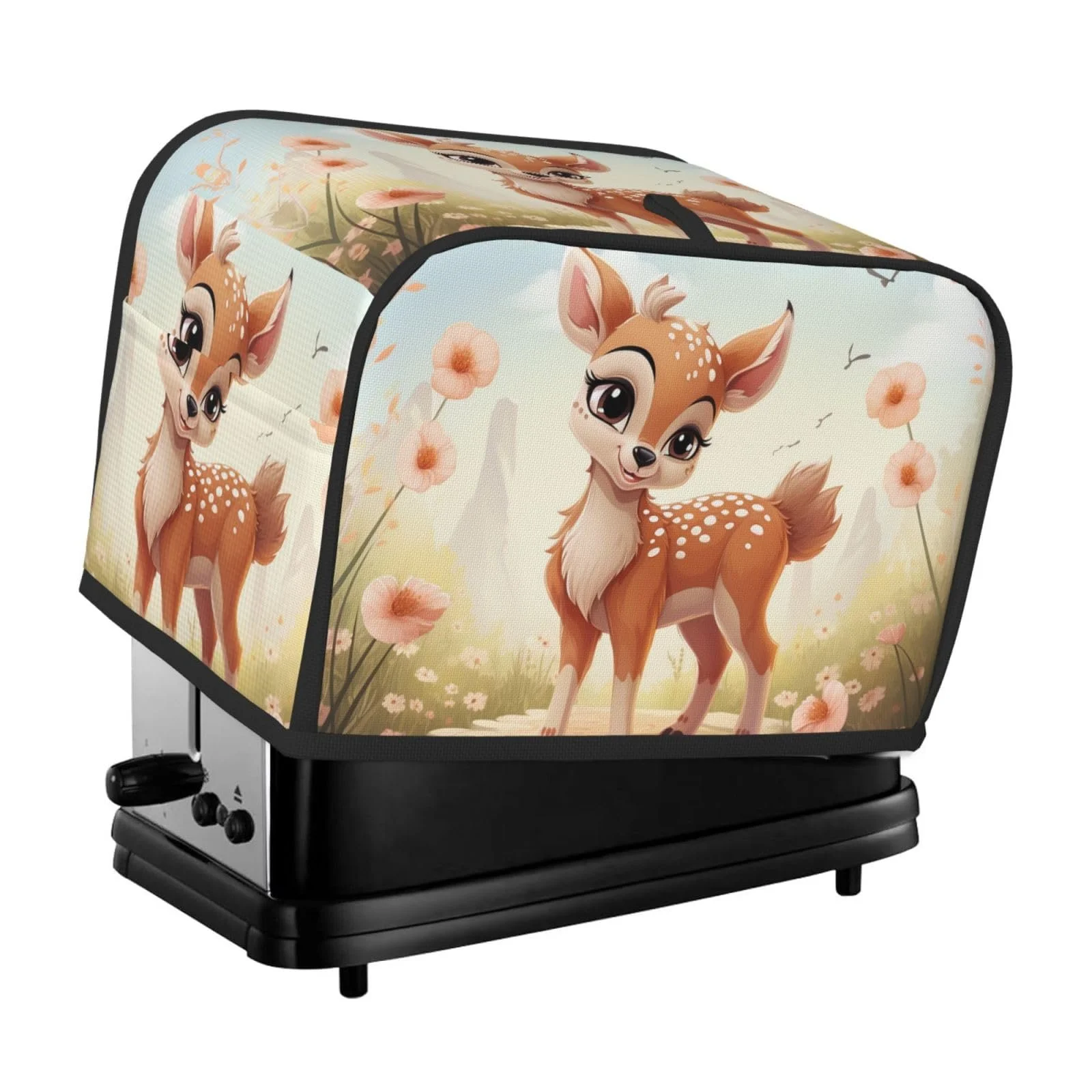 Чохол для тостера на 2 скибочки з двома кишенями, суперм'який, фото №1 Чохол для тостера на 2 скибочки з двома кишенями, суперм'який, фото №1