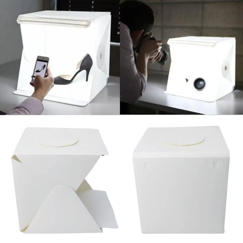 Фотобокс RIAS с LED подсветкой для предметной макросъемки 30*30*30 см c чехлом White 3_00125, фото №4 Фотобокс RIAS с LED подсветкой для предметной макросъемки 30*30*30 см c чехлом White 3_00125, фото №4