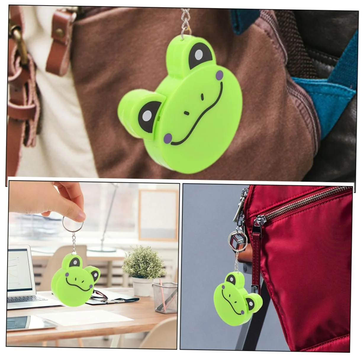 Міні рулетка-брелок KITANDOVE 2 шт. Мультяшний дизайн, фото №4