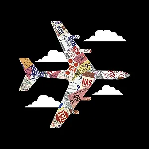 Дитяча куртка-бомбер All+Every Pan Am Plane Baggage Tags synthetic.ua - Фото 1