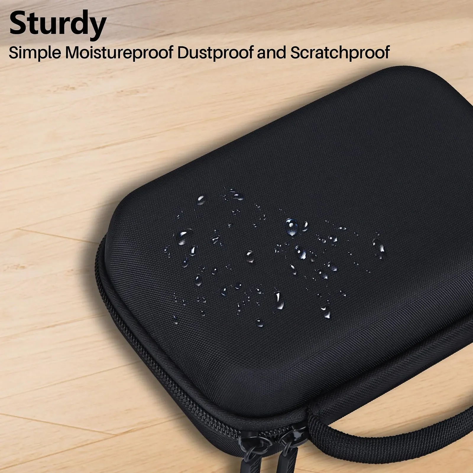 Жорсткий захисний чохол RIYADAone для Mini Shot 3 Retro / Mini Shot 3 ERA чорний, фото №7