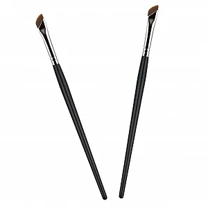 Пензлі MAGICLULU для брів, підводки, скошений, плоский, тонкий, кутовий, для консилера, портативний, для макіяжу, 6 шт synthetic.ua - Фото 1