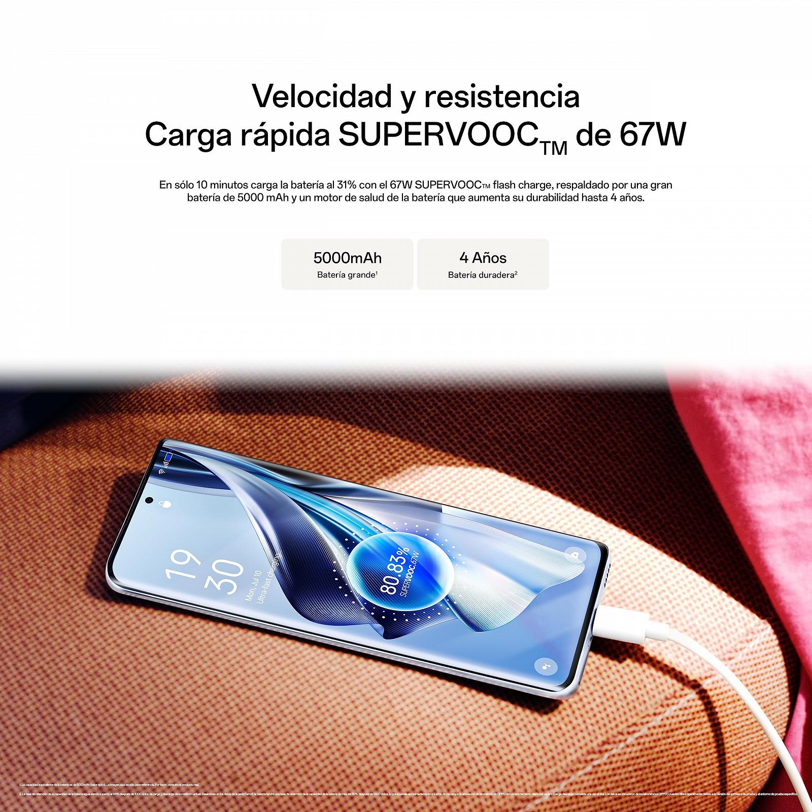 Смартфон Oppo Reno10 5G Dual 8GB/256GB Silvery Grey, фото №6