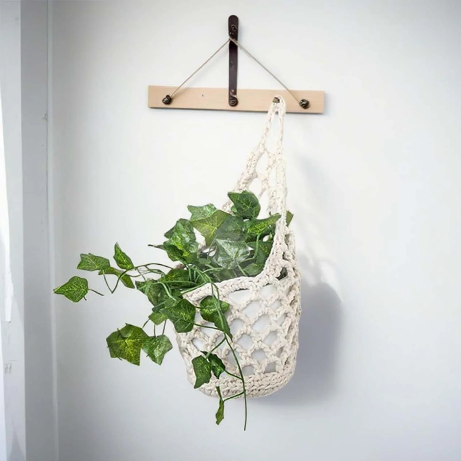 Підвісні кошики Макраме 3 шт., фото №9 Підвісні кошики Макраме 3 шт., фото №9