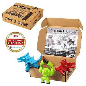 Набір фігурок Zing Stikbot Mega Monsters 3 штуки Cerberus, Gigantus та Scorch synthetic.ua - Фото 1