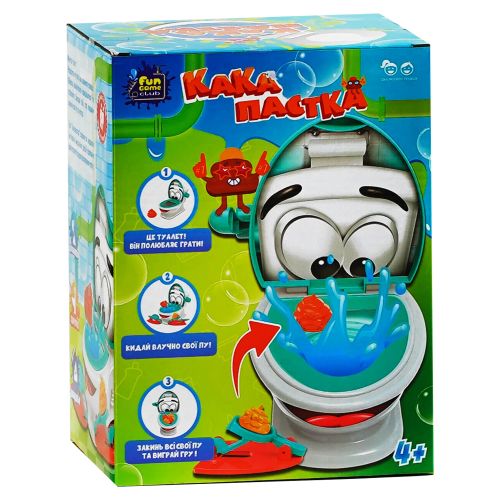 Развлекательная игра Какаловушка унитаз 12 пу 2 какапульты [tsi231972-TSI], фото №1