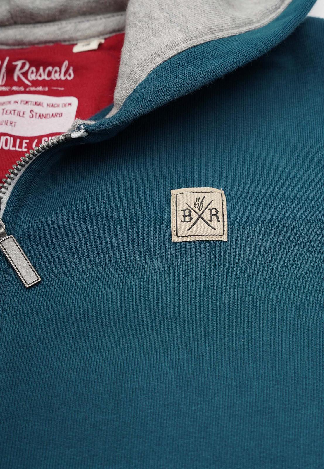 Дитяча толстовка на блискавці Band of Rascals Basic з органічної бавовни, фото №6