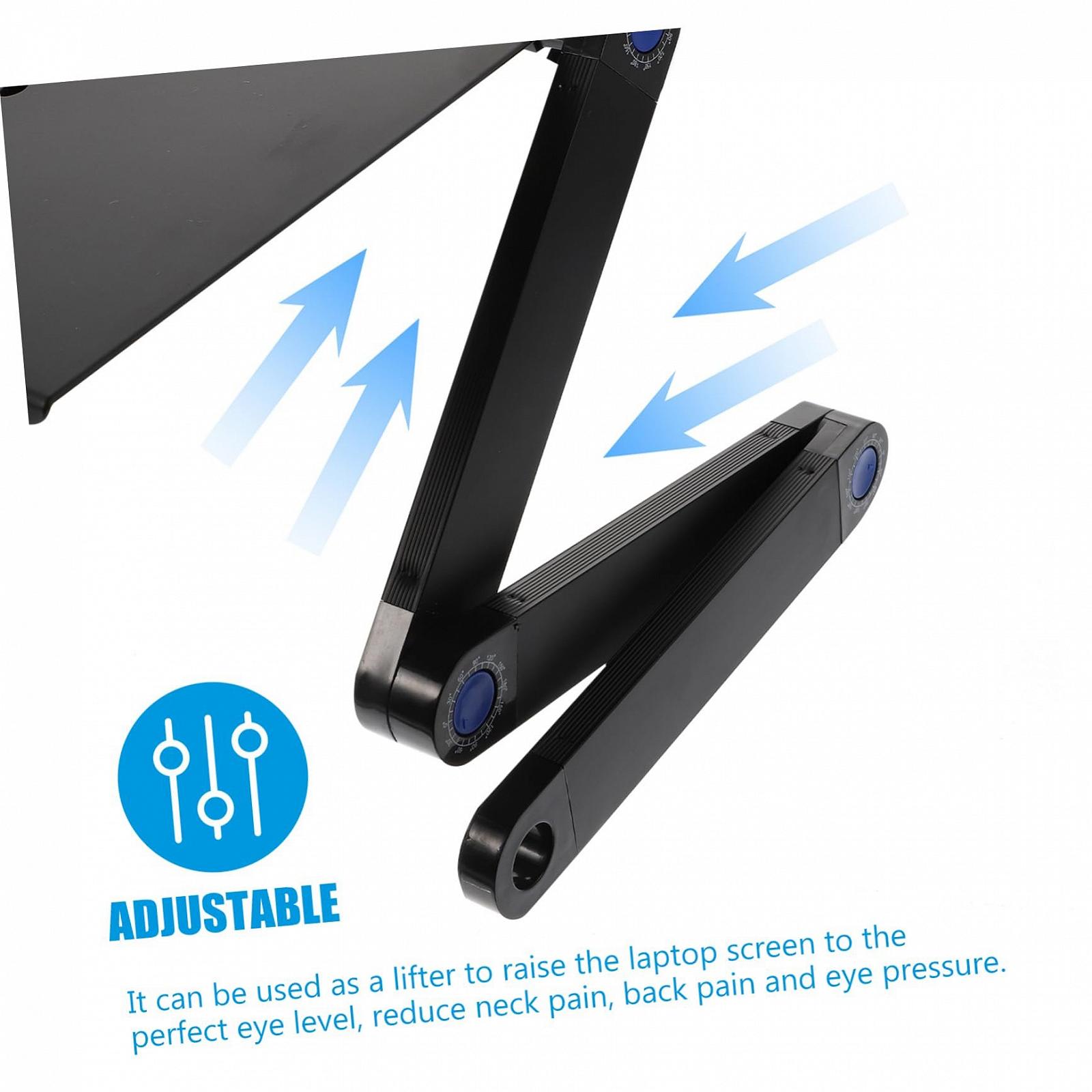 Складана Підставка для Ноутбука з Відведенням Тепла Регульована по Висоті Портативна, фото №9