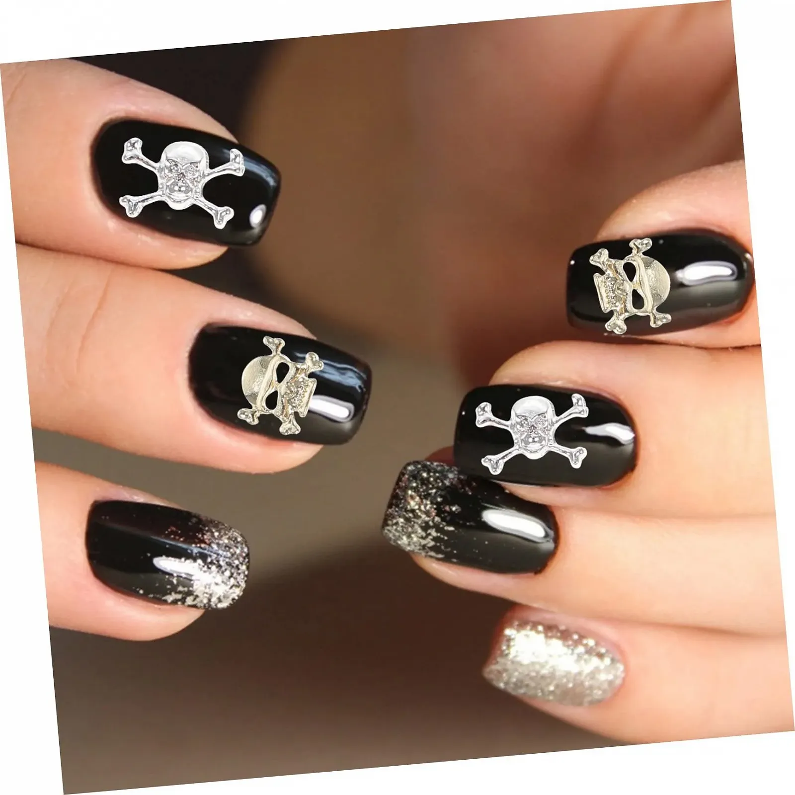 Аксессуары для ногтей ABOOFAN 30 шт. Металл, Хэллоуин, фото №8 Аксессуары для ногтей ABOOFAN 30 шт. Металл, Хэллоуин, фото №8