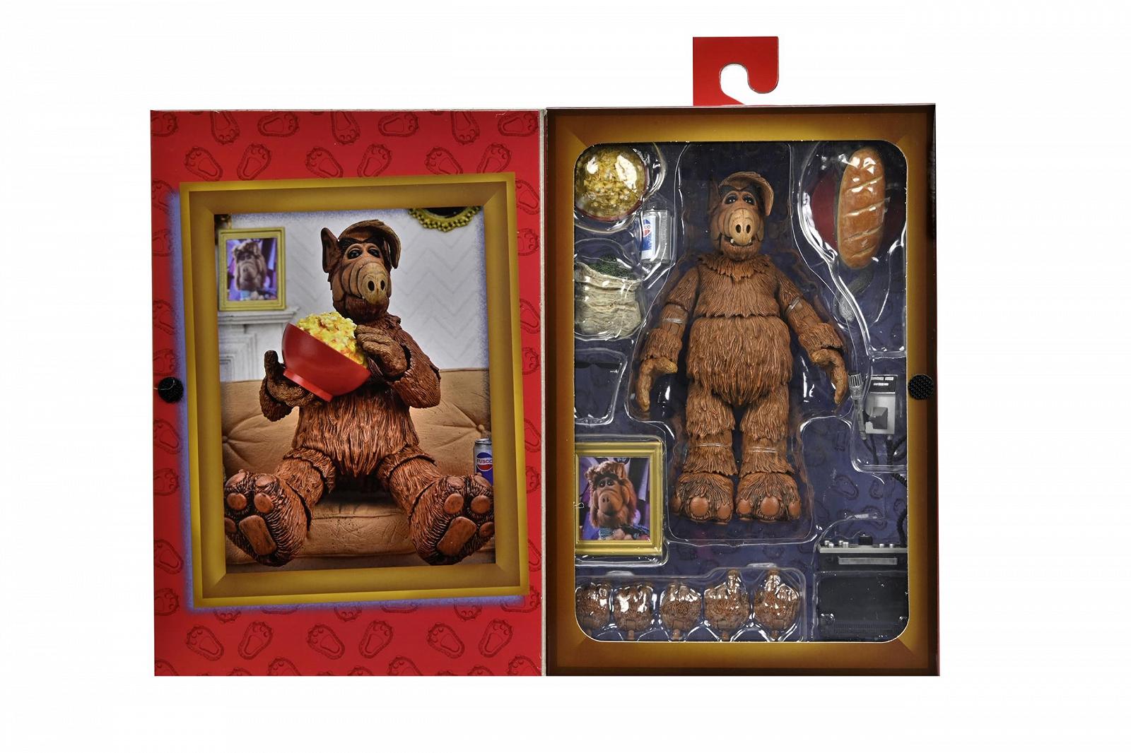 Фігурка NECA Alf Ultimate Alf 7 дюймів пластикова в подарунковій коробці, фото №4