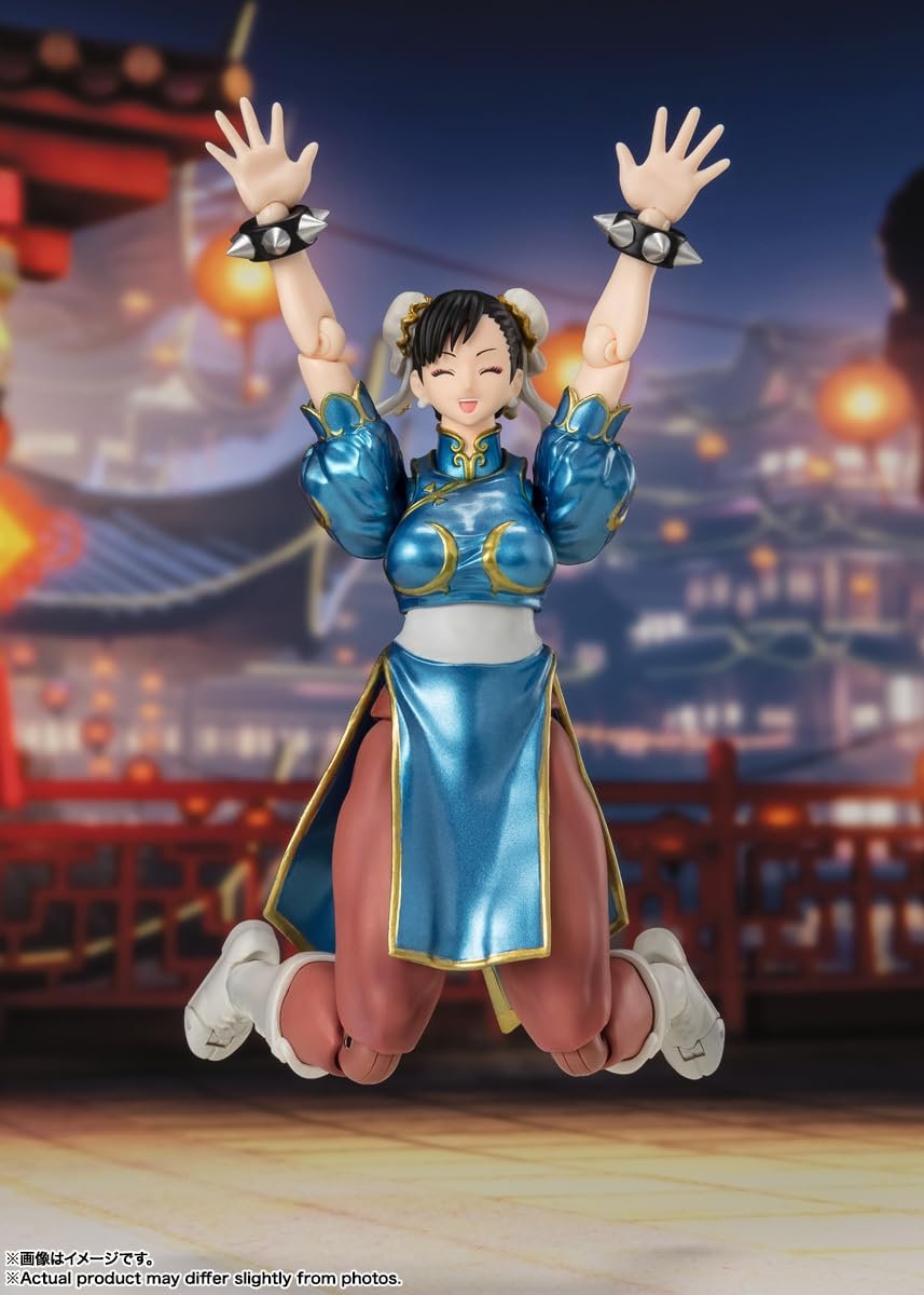 Екшн-фігурка Bandai Spirits S.H.Figuarts Street Fighter Chun-Li Outfit 2 (Класичний одяг), фото №7