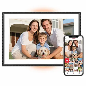 Цифровая фоторамка Bestrip FRAMEO 10.1 дюйма IPS LCD Touch Screen 32 GB WiFi LED Backlight - Фото 1