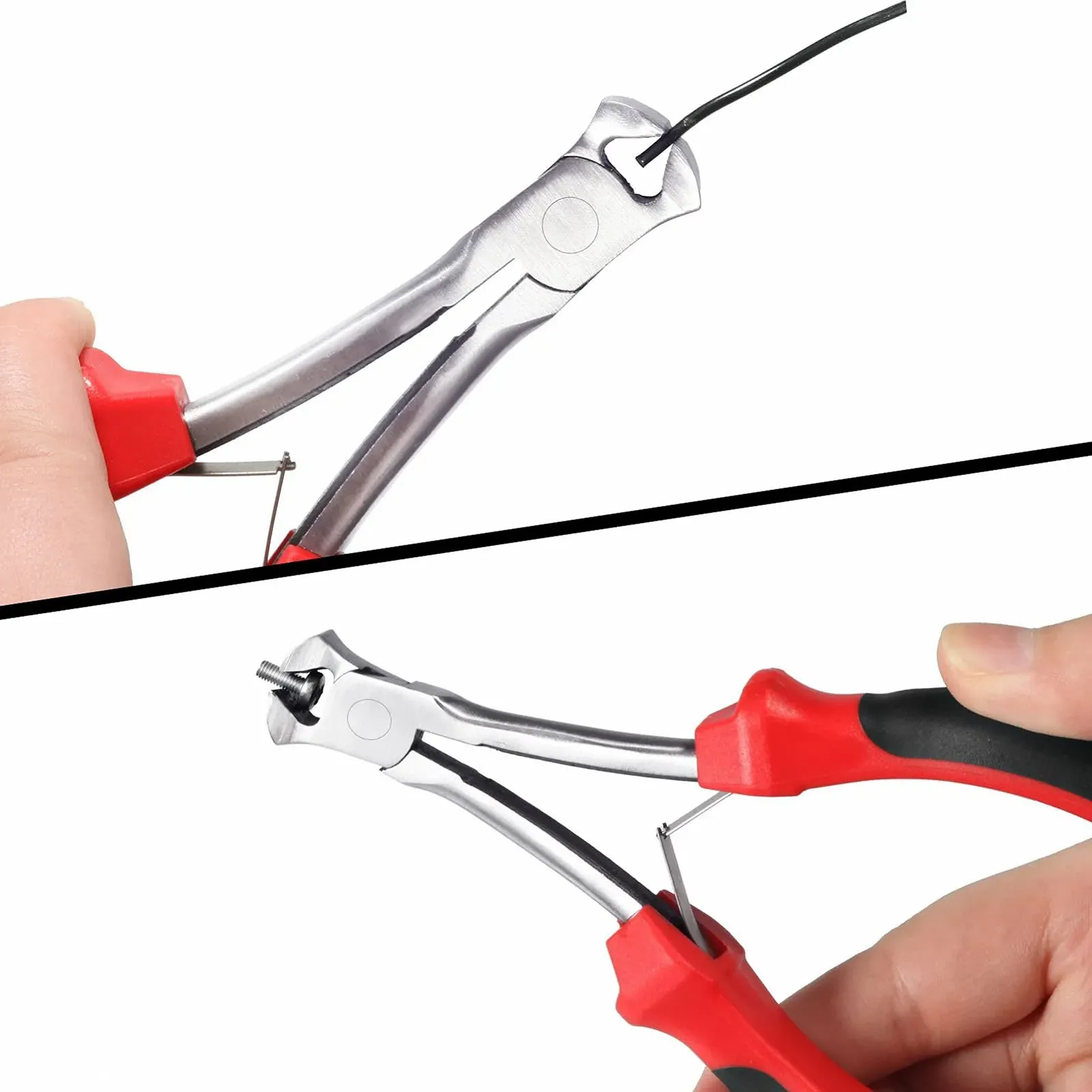 Длинногубцы SPEEDWOX 5.5" Мини торцевые кусачки TPR ручки для изготовления ювелирных изделий для труднодоступных узких мест, фото №5