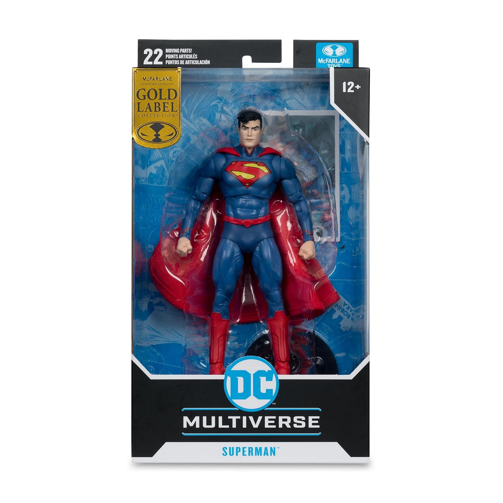 Фигурка Супермен DC Multiverse (New 52) Gold Label McFarlane Toys, 7 дюймов, фото №9
