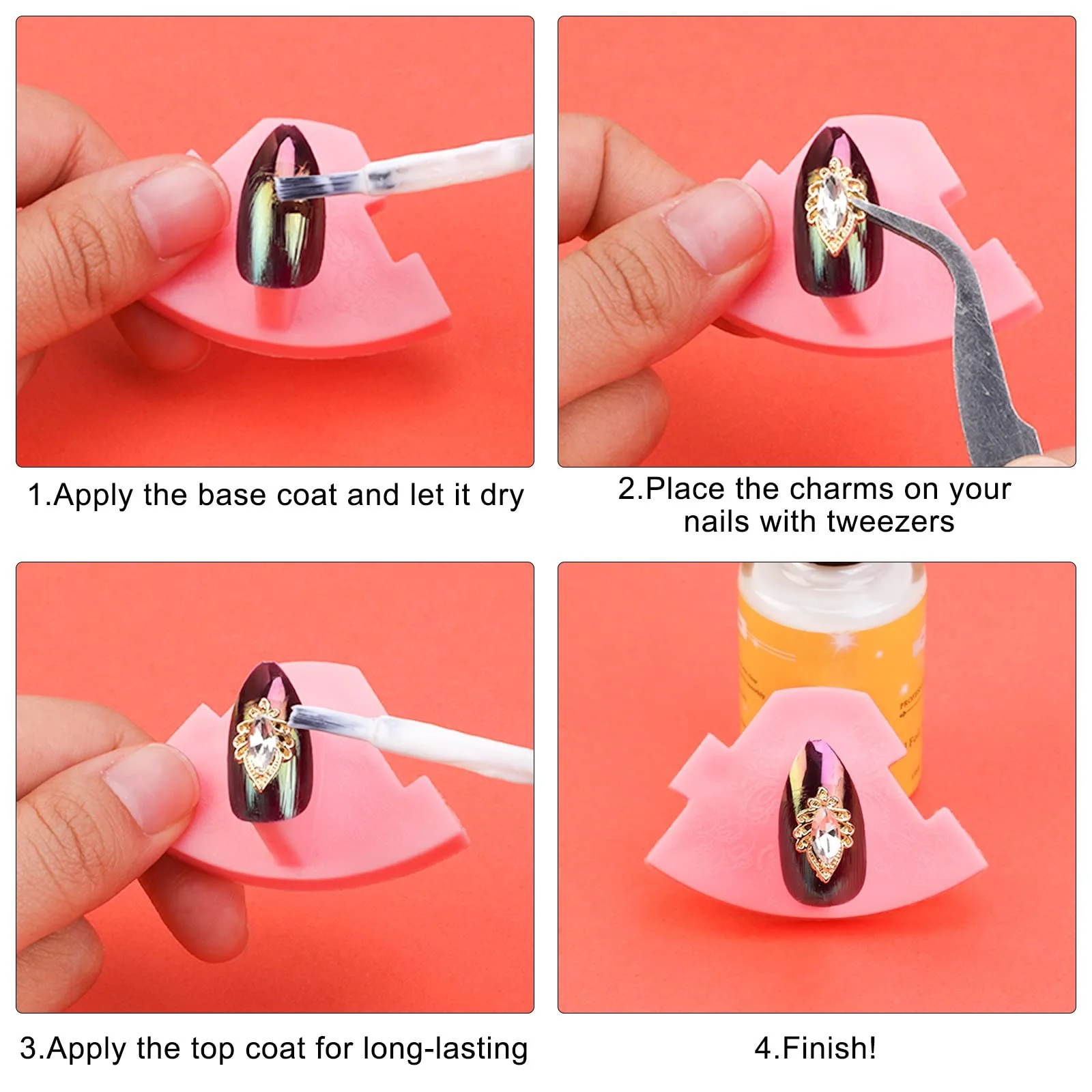 3D MWOOT, 36 шт, Набір зі стразами, Перлинні металеві самоцвіти, фото №4 3D MWOOT, 36 шт, Набір зі стразами, Перлинні металеві самоцвіти, фото №4