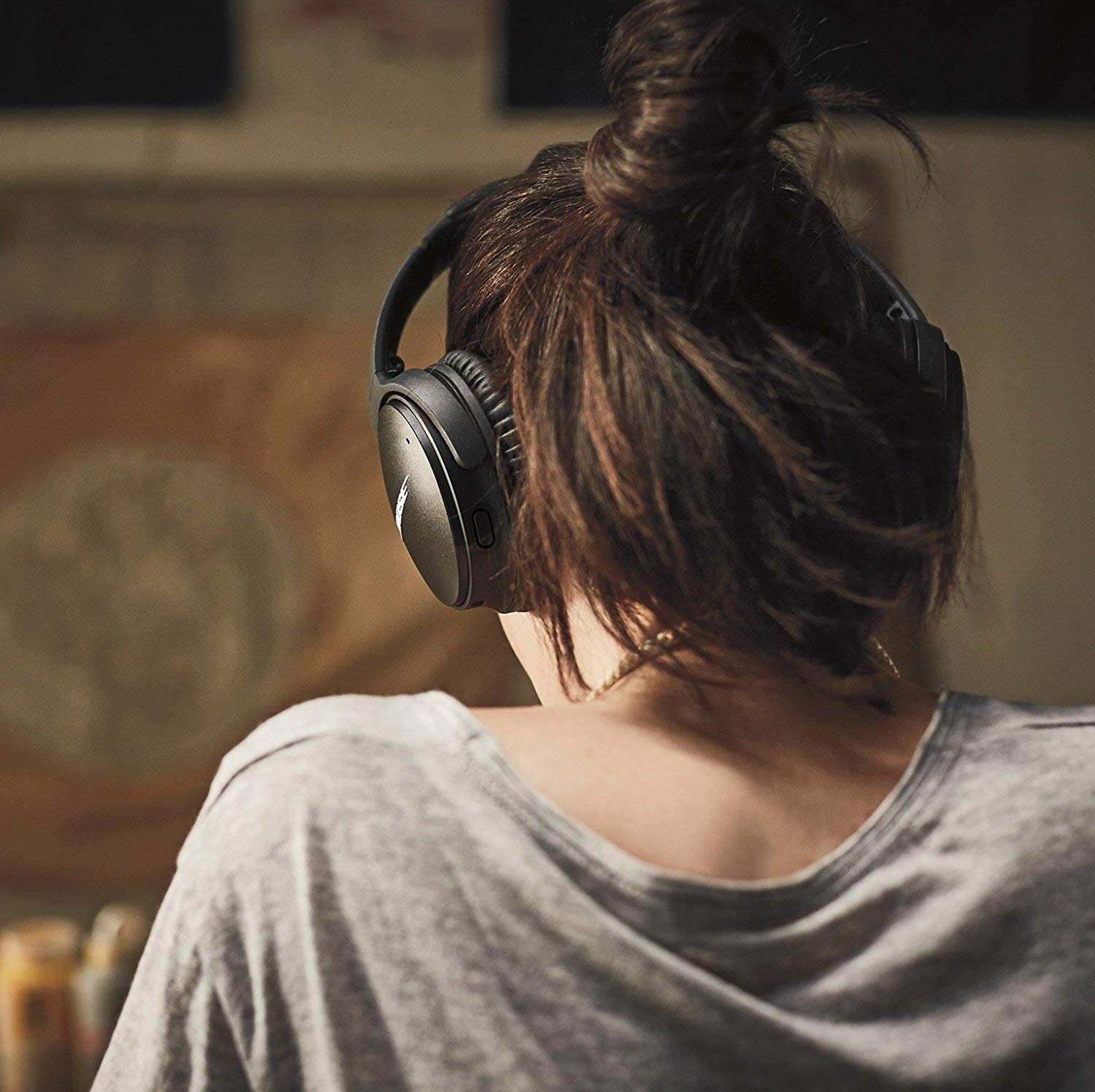 Наушники Bose QuietComfort 35 (Series II) беспроводные с шумоподавлением с голосовым управлением Alexa чёрные, фото №2