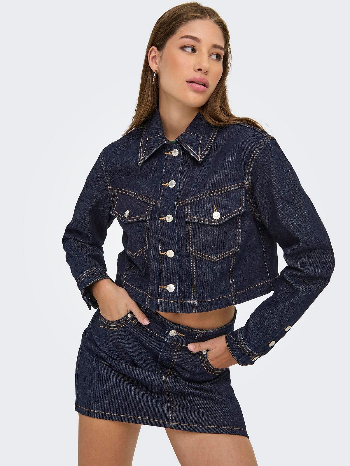 Джинсова куртка ONLY ONLHEATHER Джинсова куртка Жіноча, фото №6