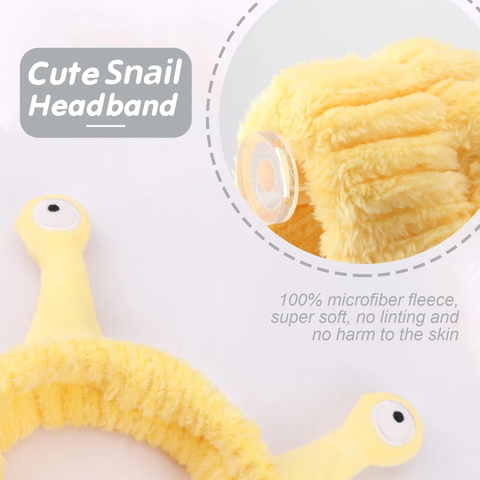 Пов'язка для голови DRESHOW Spa для обличчя, фото №4 Пов'язка для голови DRESHOW Spa для обличчя, фото №4