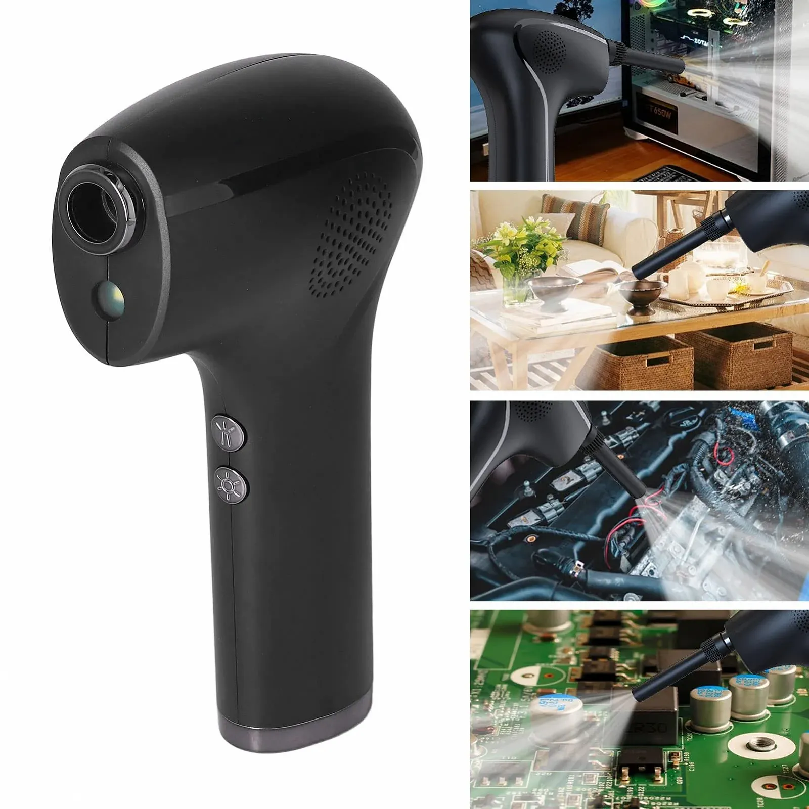 Бездротовий портативний повітродувка High Performance 2 Speed Adjustment, фото №4 Бездротовий портативний повітродувка High Performance 2 Speed Adjustment, фото №4