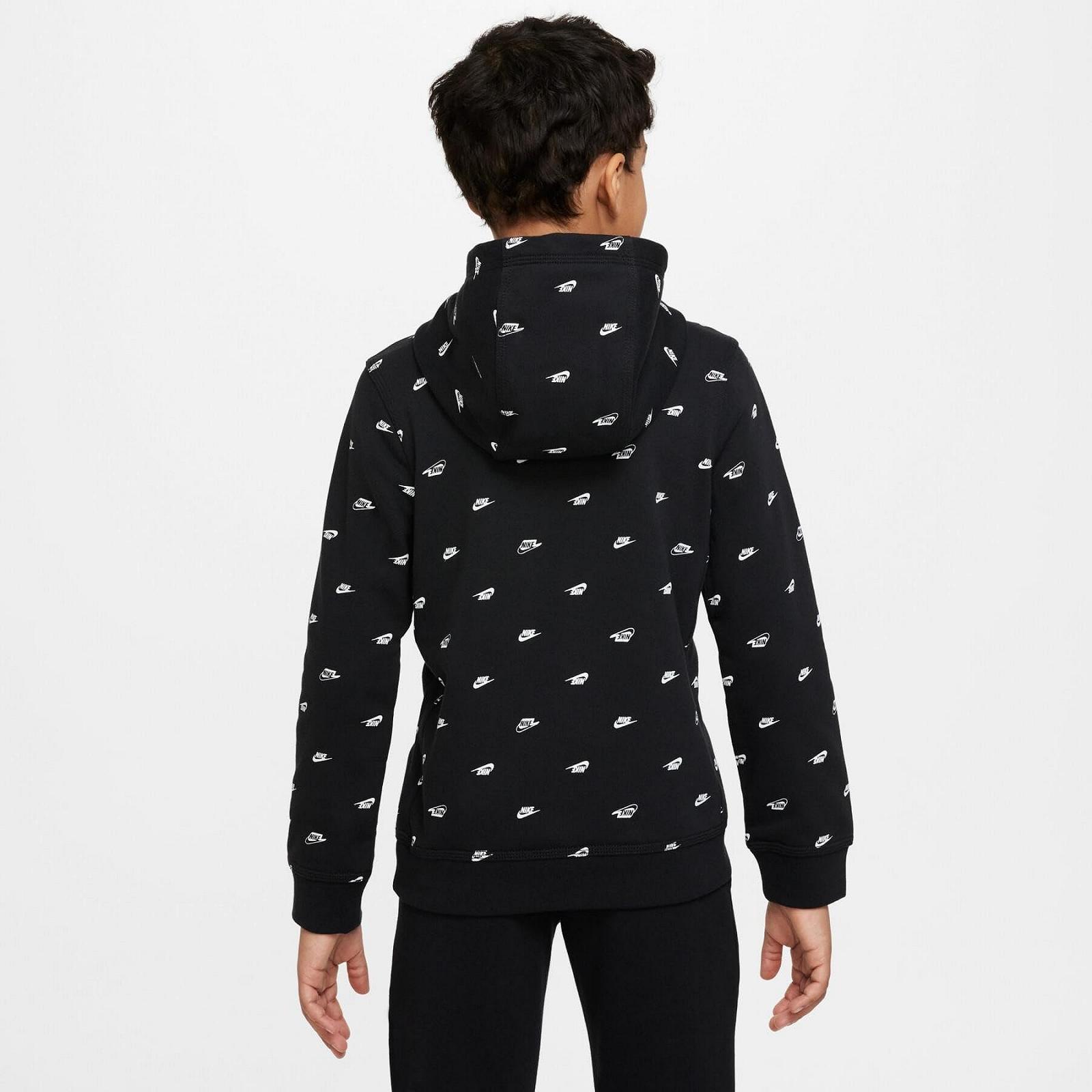 Толстовка Nike B NSW Po Hd Club FLC Ft AOP для хлопчиків, фото №2