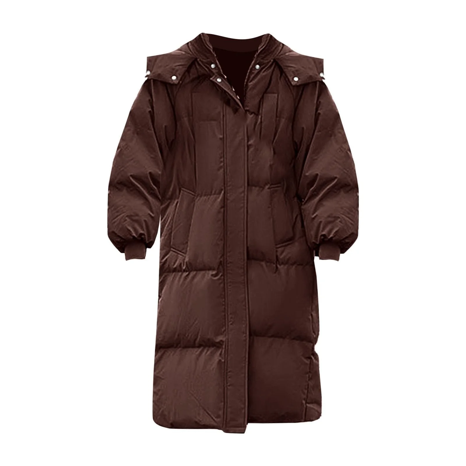 Зимова куртка FNKDOR Великі Розміри Довга Тепла, фото №3 Зимова куртка FNKDOR Великі Розміри Довга Тепла, фото №3