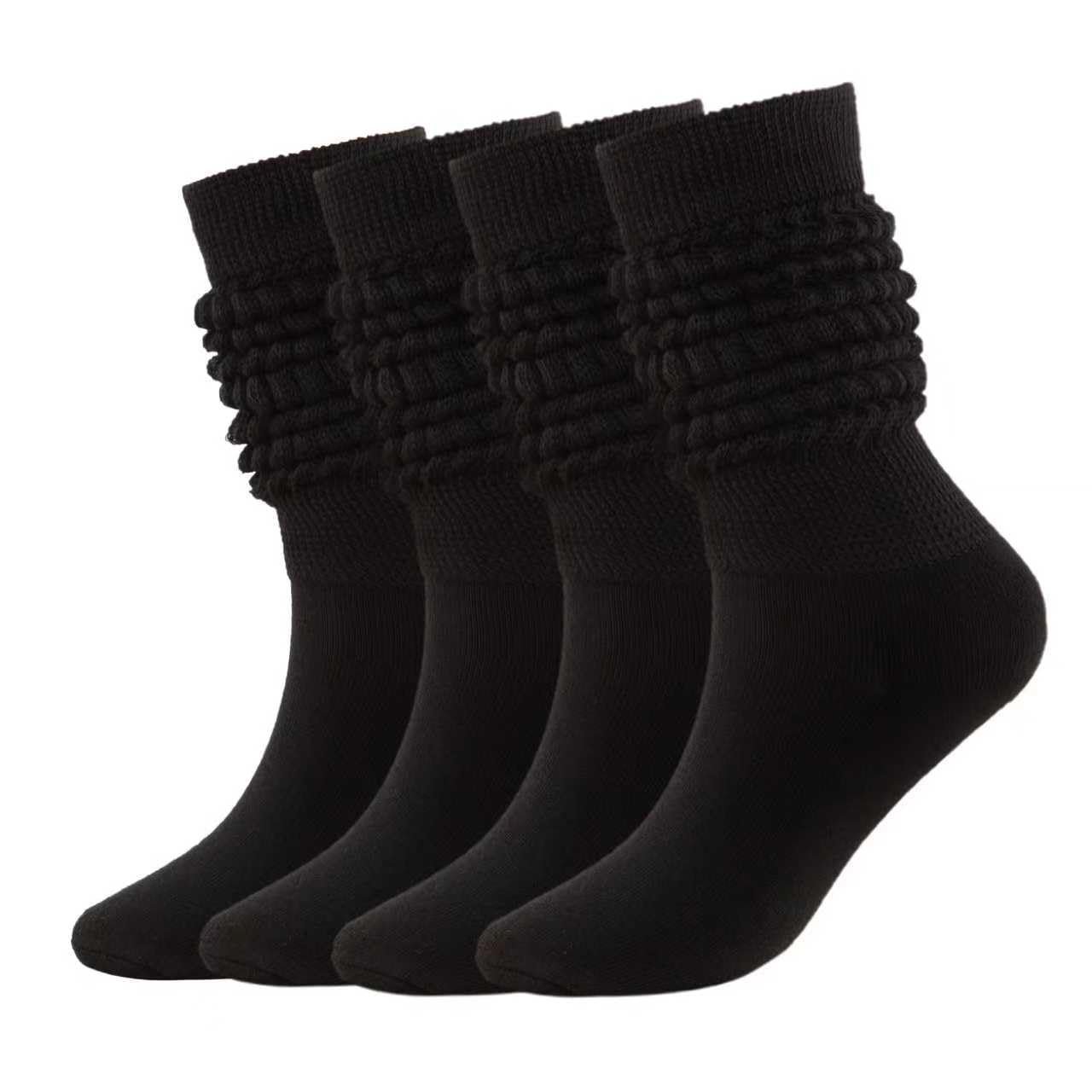 2 пары женских носков выше колена, фото №1