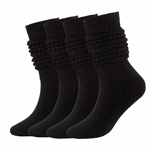 2 пари жіночих шкарпеток вище коліна - Фото 1