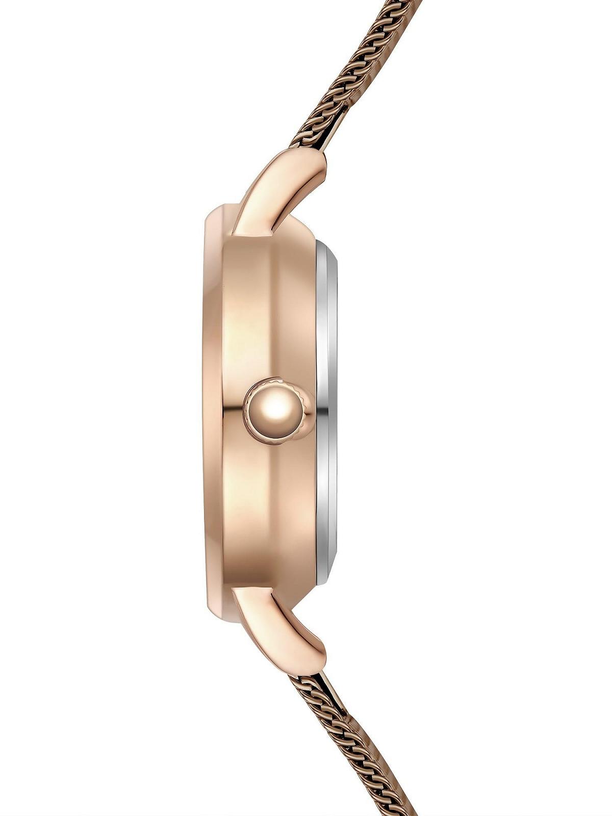 Жіночий годинник Eastside 10080142, аналоговий, кварцовий механізм, коричневий браслет з нержавіючої сталі, фото №4 Жіночий годинник Eastside 10080142, аналоговий, кварцовий механізм, коричневий браслет з нержавіючої сталі, фото №4