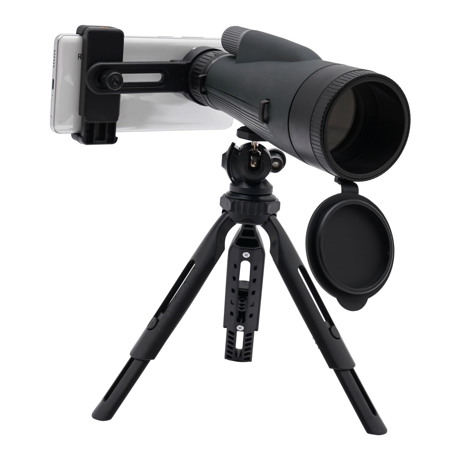 Монокулярний телескоп 12-36x60 з тримачем для штатива високопотужний монокулярний бінокль для дорослих спостереження за птахами полювання дикої природи кемпінг піший туризм темно-зелений, фото №4 Монокулярний телескоп 12-36x60 з тримачем для штатива високопотужний монокулярний бінокль для дорослих спостереження за птахами полювання дикої природи кемпінг піший туризм темно-зелений, фото №4