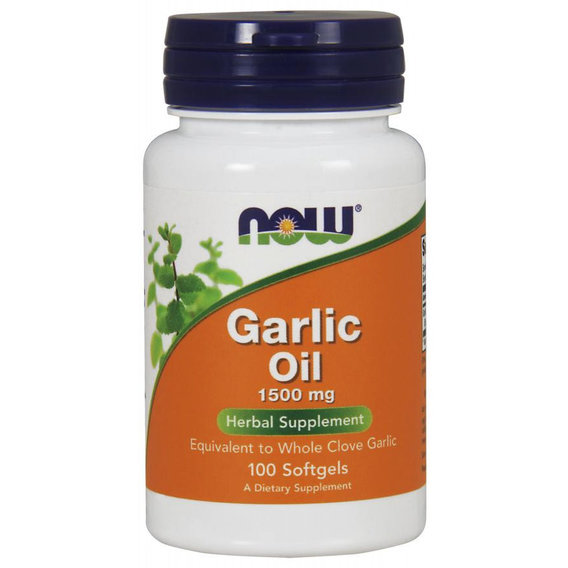 Чеснок NOW Foods Garlic Oil 1500 mg 100 Softgels, фото №1 Чеснок NOW Foods Garlic Oil 1500 mg 100 Softgels, фото №1