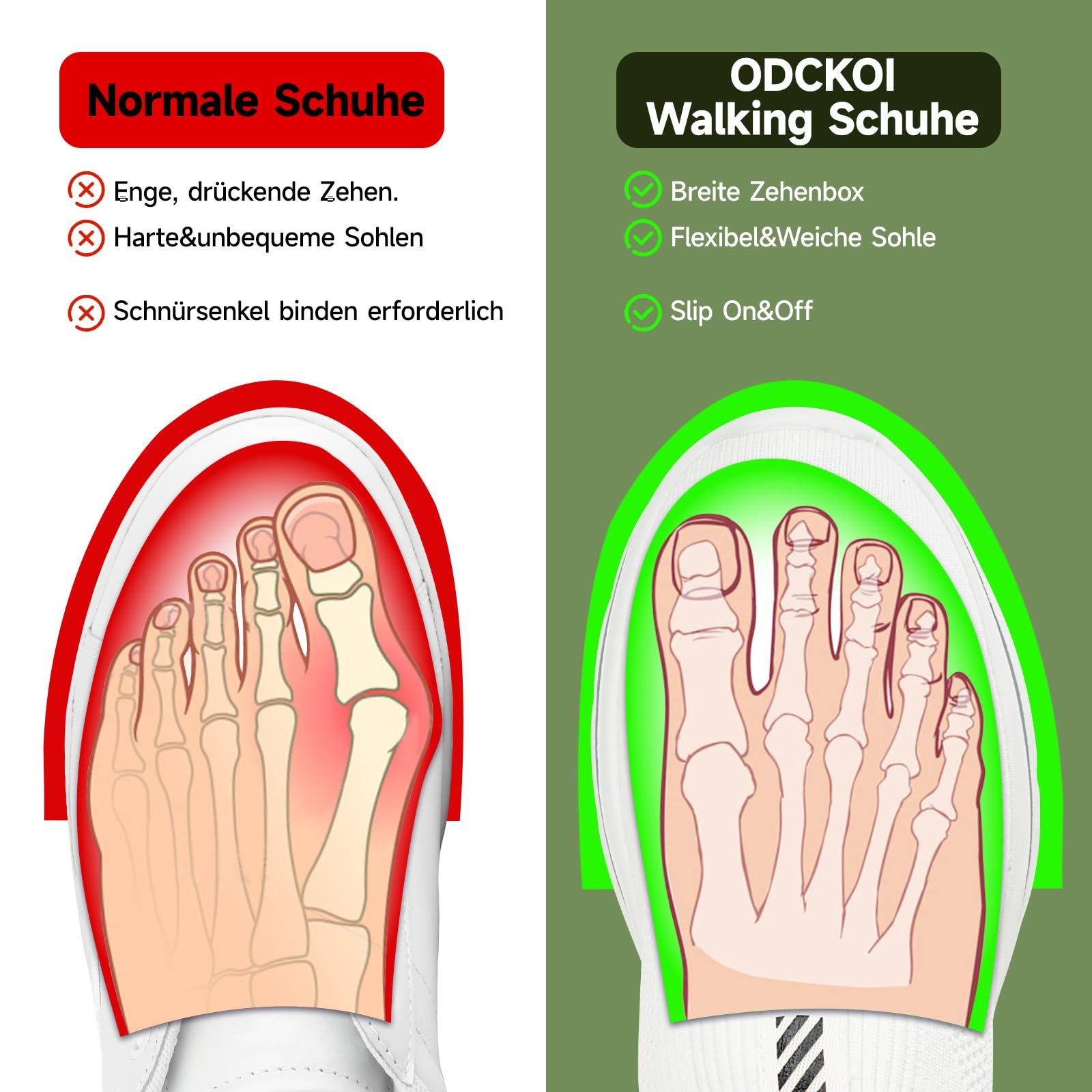 Кроссовки ODCKOI Мужские Без Застежек Сетчатые Дышащие Комфортные Легкие Спортивные для Бега и Фитнеса на Открытом Воздухе, фото №4 Кроссовки ODCKOI Мужские Без Застежек Сетчатые Дышащие Комфортные Легкие Спортивные для Бега и Фитнеса на Открытом Воздухе, фото №4