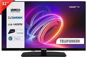 Телевизор 32" TELEFUNKEN 32TEFHD750Z / Full HD / 60 Гц / LCD / Smart TV / Wi-Fi / T2 - Фото 1