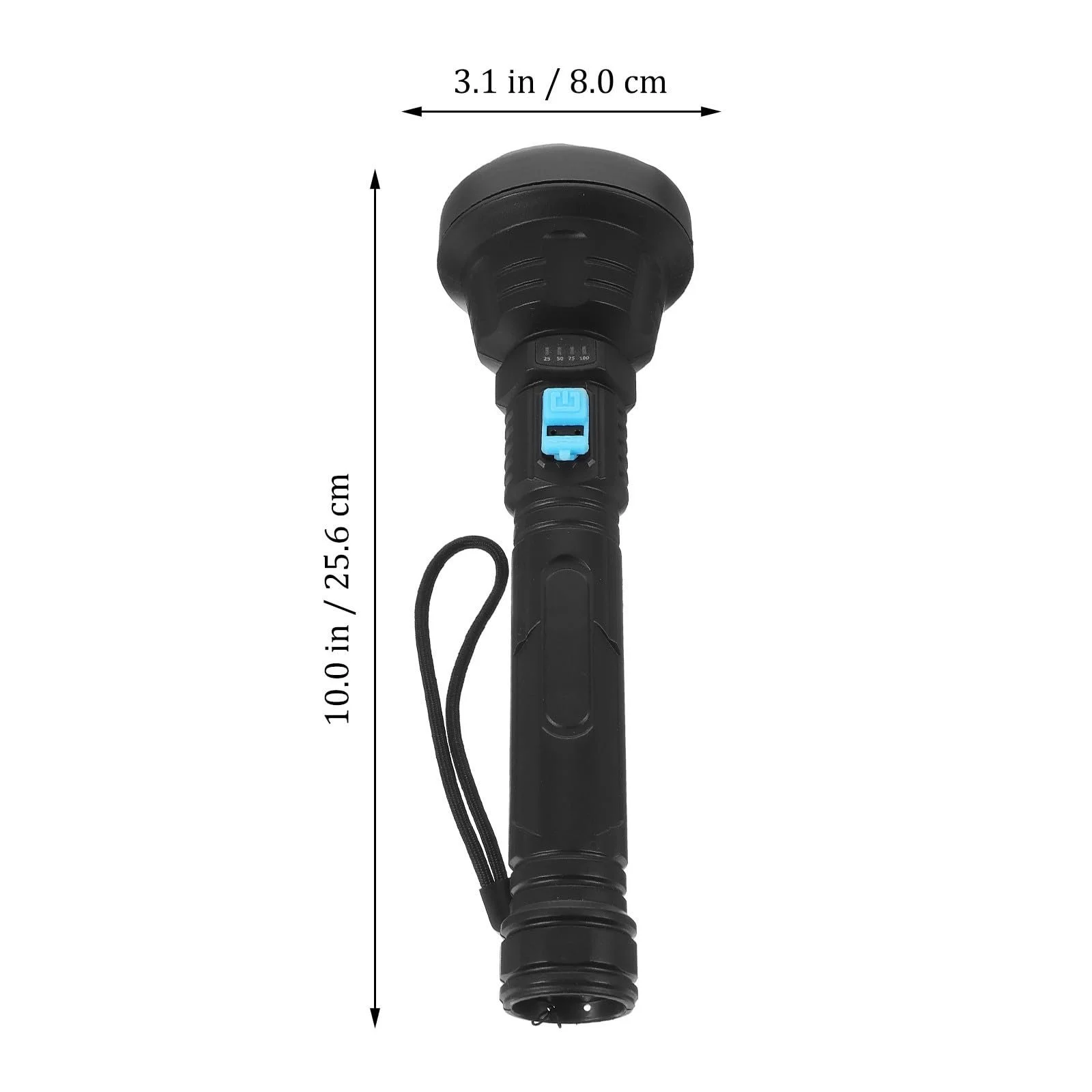 Ліхтар Ciieeo LED USB Акумуляторний Компактний Пластиковий Ручний для Кемпінгу та Надзвичайних Ситуацій, фото №4