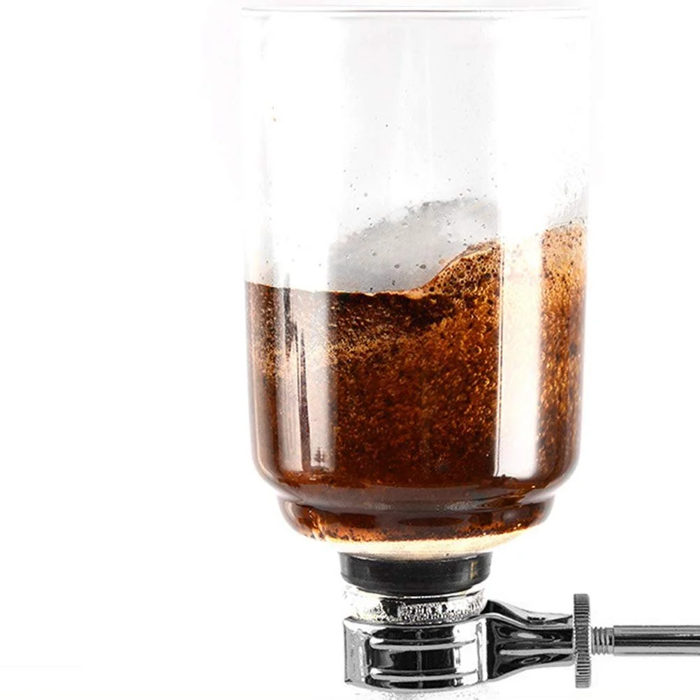Сифонная кофеварка ручная, термостойкое стекло, вакуумная капельная система, фото №5