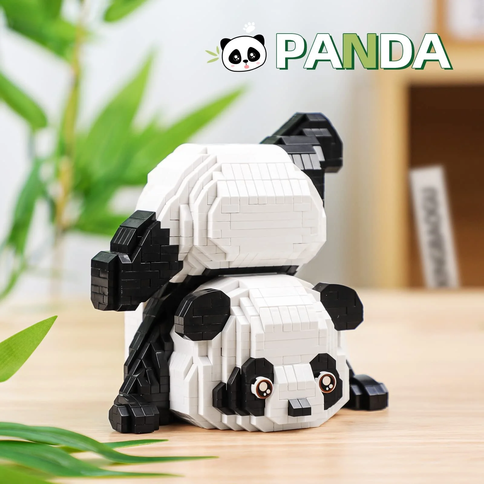 Конструктор QIAOLETONG Panda Ideas Clamping Blocks Micro Building Blocks Животные 1325 деталей, фото №7 Конструктор QIAOLETONG Panda Ideas Clamping Blocks Micro Building Blocks Животные 1325 деталей, фото №7