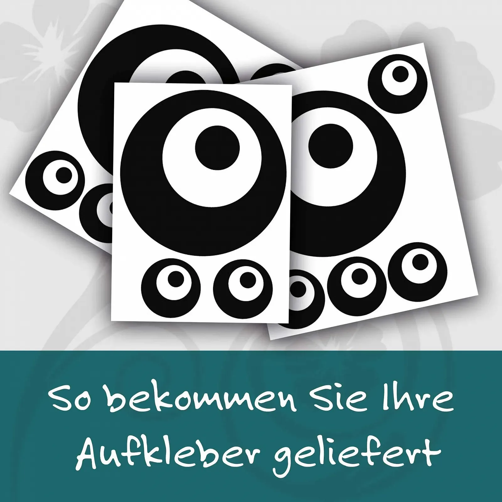 Наклейки для стен kleb-Drauf 13 Retro Dots Оранжевый глянец, фото №4