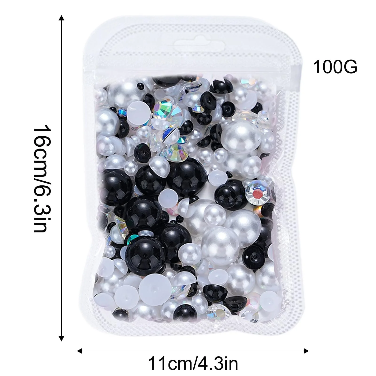 Полукруглые Жемчужины для ногтей с плоской задней стороной, украшения для ногтей, подвески для ногтей, стразы для ногтей, украшения для ногтей, фото №4