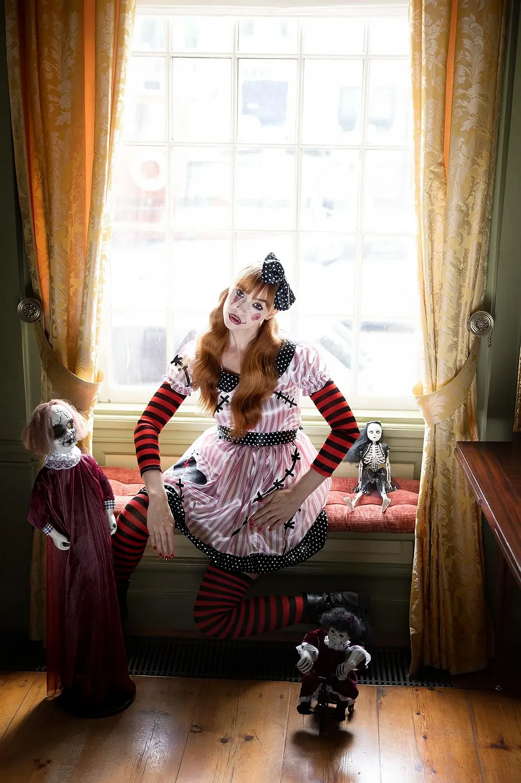 Кукла Boland Mathilde Размер 35 x 21 см Интерактивная Ужасная на велосипеде Звуки и движение, фото №5 Кукла Boland Mathilde Размер 35 x 21 см Интерактивная Ужасная на велосипеде Звуки и движение, фото №5